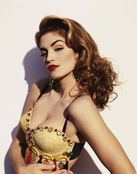 MICHEL COMTE (Swiss, b. 1954) Cindy Crawford, Va: MICHEL COMTE (Swiss, b. 1954)Cindy Crawford, Vanity Fair, 1992Chromogenic,