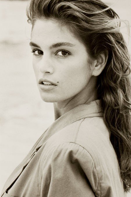 HERB RITTS (American, 1952-2002) Cindy Crawford,: HERB RITTS (American, 1952-2002) Cindy Crawford, 1988 Gelatin silver, circa 1