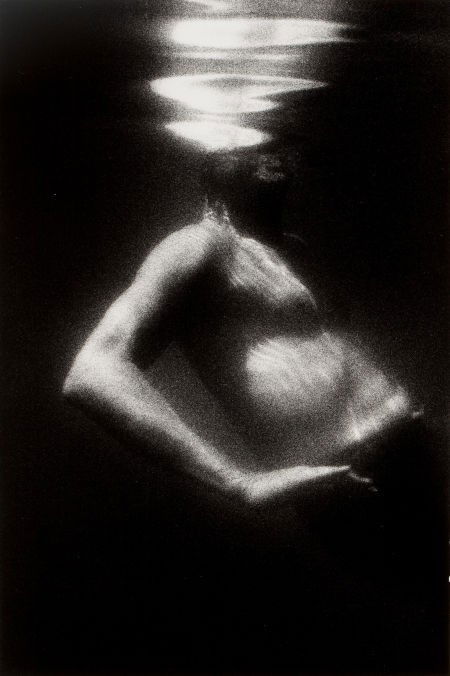 RALPH GIBSON (American, b. 1939) Underwater Man,: RALPH GIBSON (American, b. 1939)Underwater Man, 1972Gelatin silver, printed