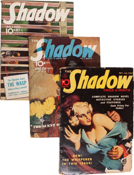 Shadow Box Lot (Street & Smith, 1937-46) Conditi: Shadow Box Lot (Street & Smith, 1937-46) Condition: Average VG-. Full short box includes
