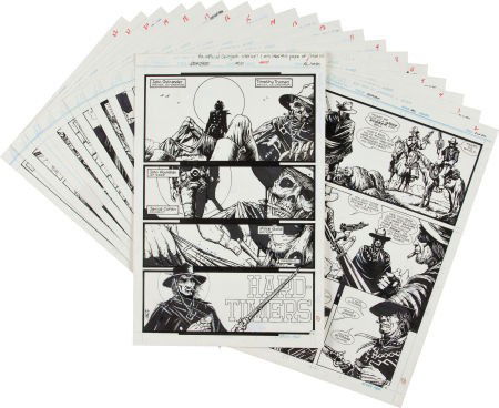 Tim Truman Grimjack #10 Complete 18-page Story ": Tim Truman Grimjack #10 Complete 18-page Story "Hard-Timers" Ori