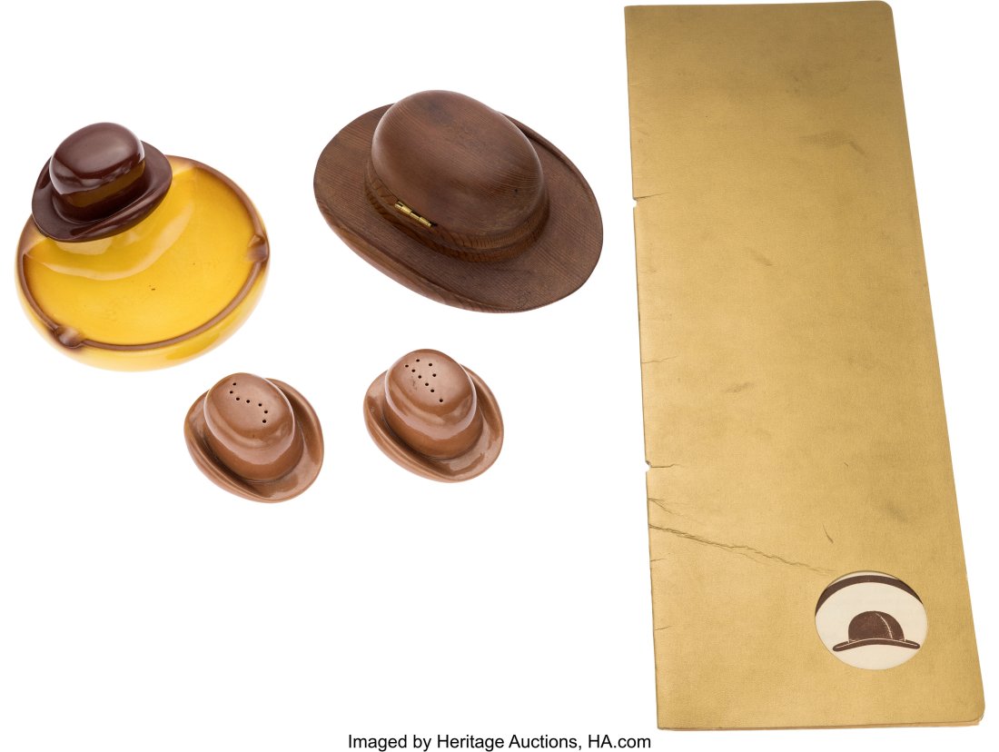 Collection of (4) Assorted Brown Derby Restauran (1 of 2)
