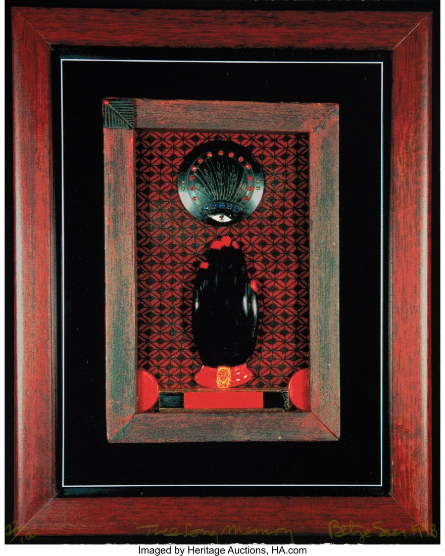 Betye Saar (b. 1926) The Long Memory, 1998 Scree: Betye Saar (b. 1926) The Long Memory, 1998 Screenprint in colors on thick wove paper 14-1/2 x 11-3/4 inches (36.8 x 29.8 cm) (sheet) Ed