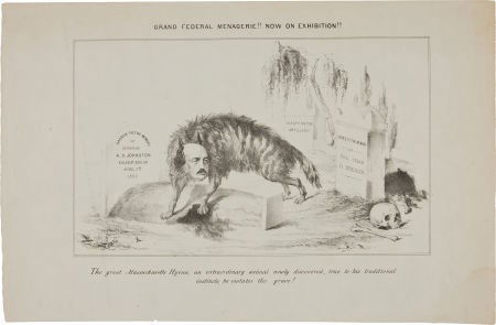 Civil War: Print "Grand Federal Menagerie!! Now: Civil War: Print "Grand Federal Menagerie!! Now On Exhibition!!" The print, one of a seri