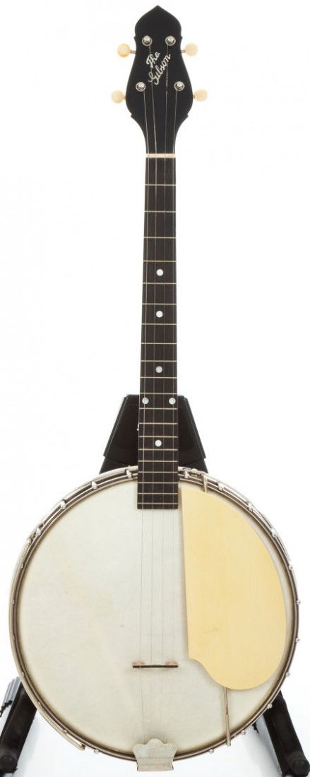 1920's Gibson TB-4 Maple Stain Tenor Banjo, Seri: 1920's Gibson TB-4 Maple Stain Tenor Banjo, Serial # 11161A-41. Very nice clean and origi