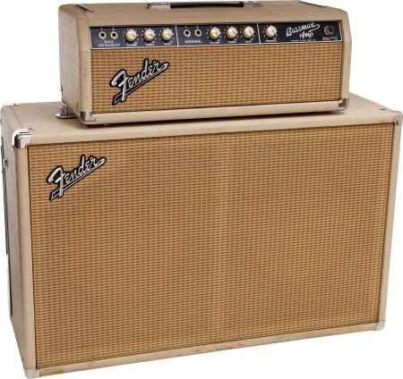 1963 Fender Bassman Blonde Guitar Amplifier, Ser: 1963 Fender Bassman Blonde Guitar Amplifier, Serial # BP07908 Very clean original amp. Da