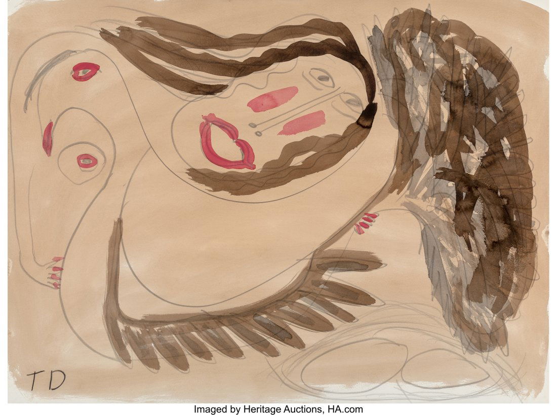 Thornton Dial Sr. (American, 1928-2016) Lady Hol (1 of 3)