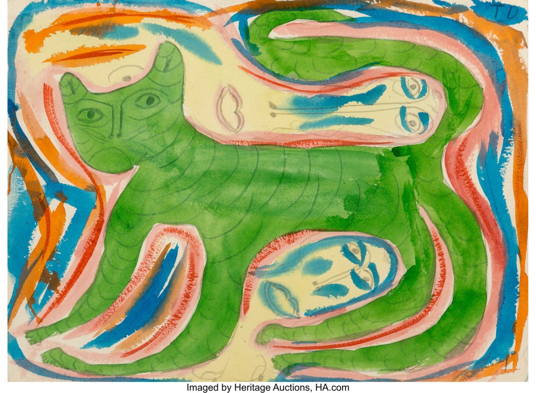 Thornton, Sr. Dial (American, 1928-2016) Green C (1 of 2)