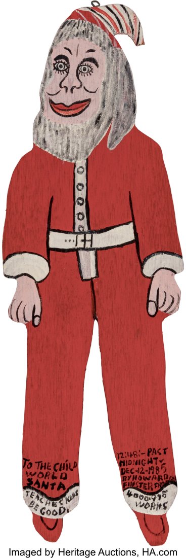 Howard Finster (American, 1916-2001) To the Chil (1 of 2)