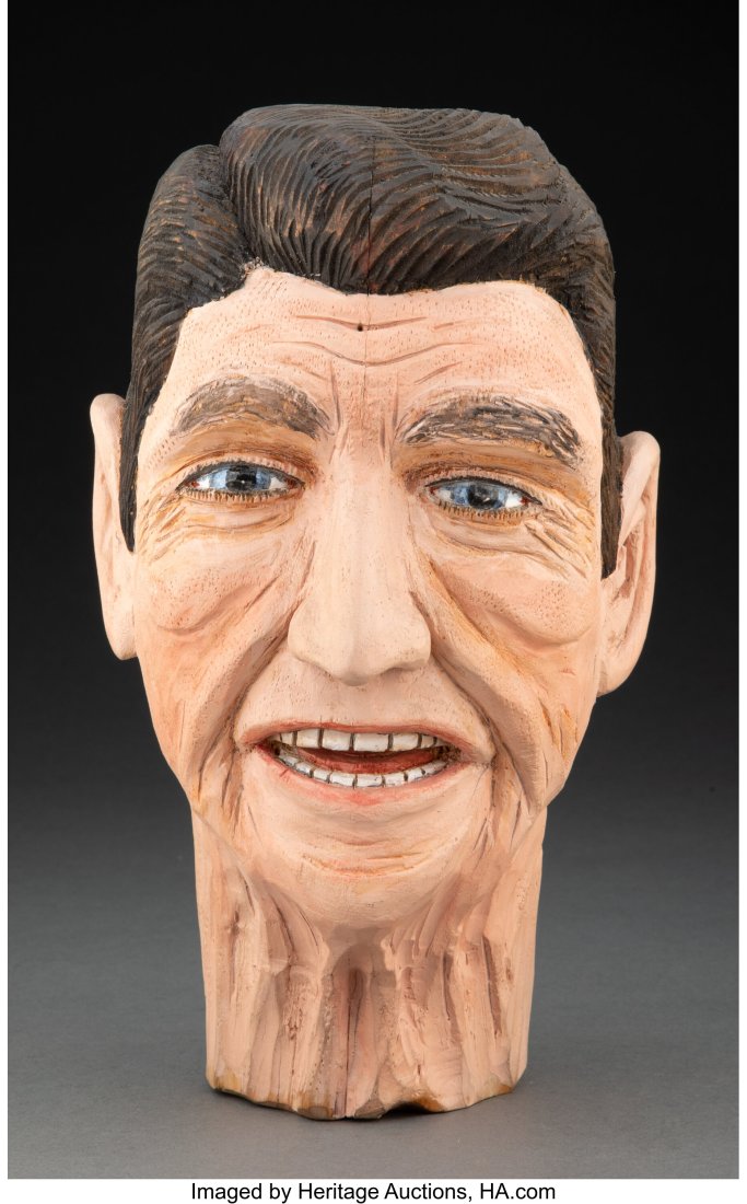 Henry Putre (American, 20th Century) Reagan Head (1 of 4)