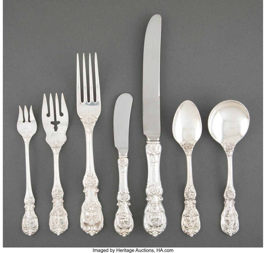 An Eighty-Four-Piece Reed & Barton Francis I Pat (1 of 3)