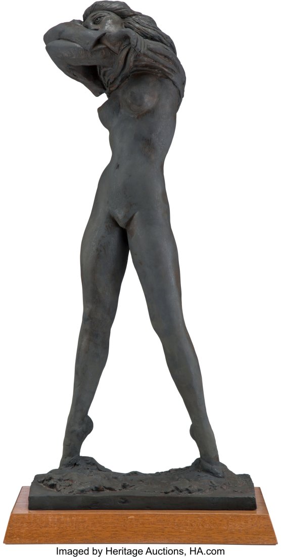 Charles Umlauf (American, 1911-1994) Disrobing I (1 of 6)