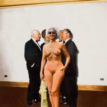 GUY JOHNSON (American, b. 1927) Variations on th: GUY JOHNSON (American, b. 1927) Variations on the Themes of Diane Arbus & Guy Johnson #2