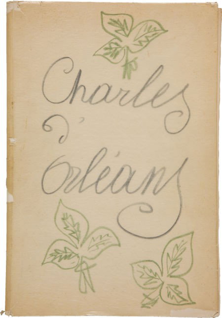 Henri Matisse. Poemes de Charles d'Orleans, manu: Henri Matisse. Poemes de Charles d'Orleans, manuscrits et illust