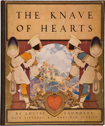 [Maxfield Parrish, illustrator]. Louise Saunders: [Maxfield Parrish, illustrator]. Louise Saunders. The Knave of Hearts</