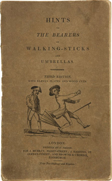 [Solomon Upright, pseudonym of John Shute Duncan: [Solomon Upright, pseudonym of John Shute Duncan]. Hints to the Bearers of Walking-