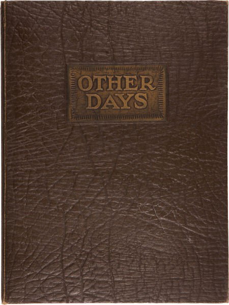 Herschel C. Logan, woodcuts. Everett Scrogin, te: Herschel C. Logan, woodcuts. Everett Scrogin, text. Other Days in Pictures and Vers