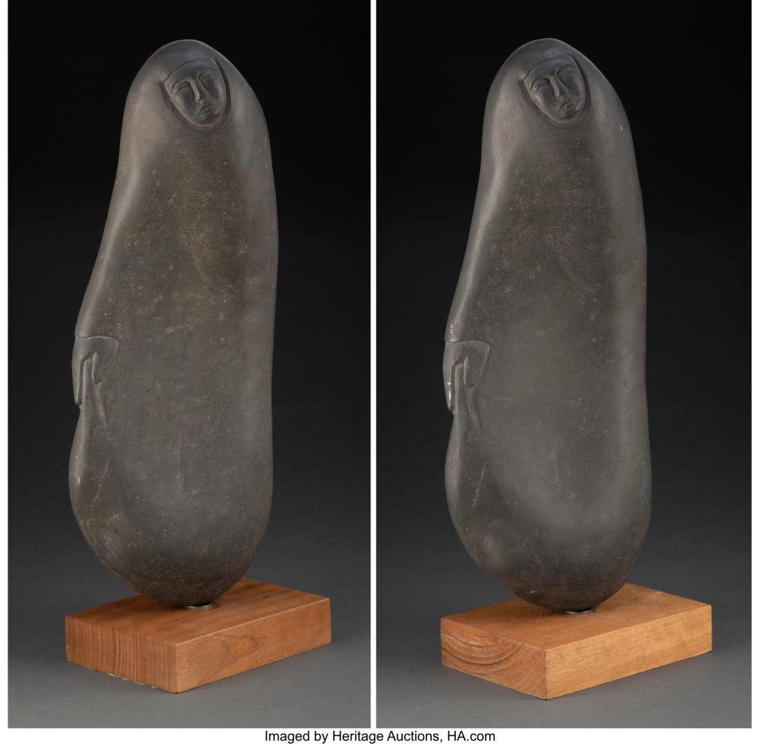 Tomas Penning (American, 1905-1982) Standing Fem: Tomas Penning (American, 1905-1982) Standing Female Figure, 1979 Cast resin 21-1/4 inches (54.0 x 4.8 cm) high on a 1-7/8 inches (4.8 