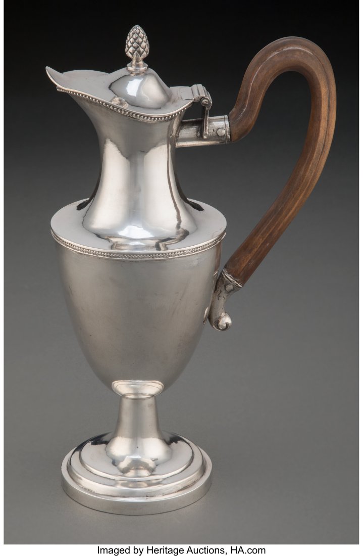 An Augsburg Silver Ewer, Augsburg, early 19th century Ma (1 of 6)