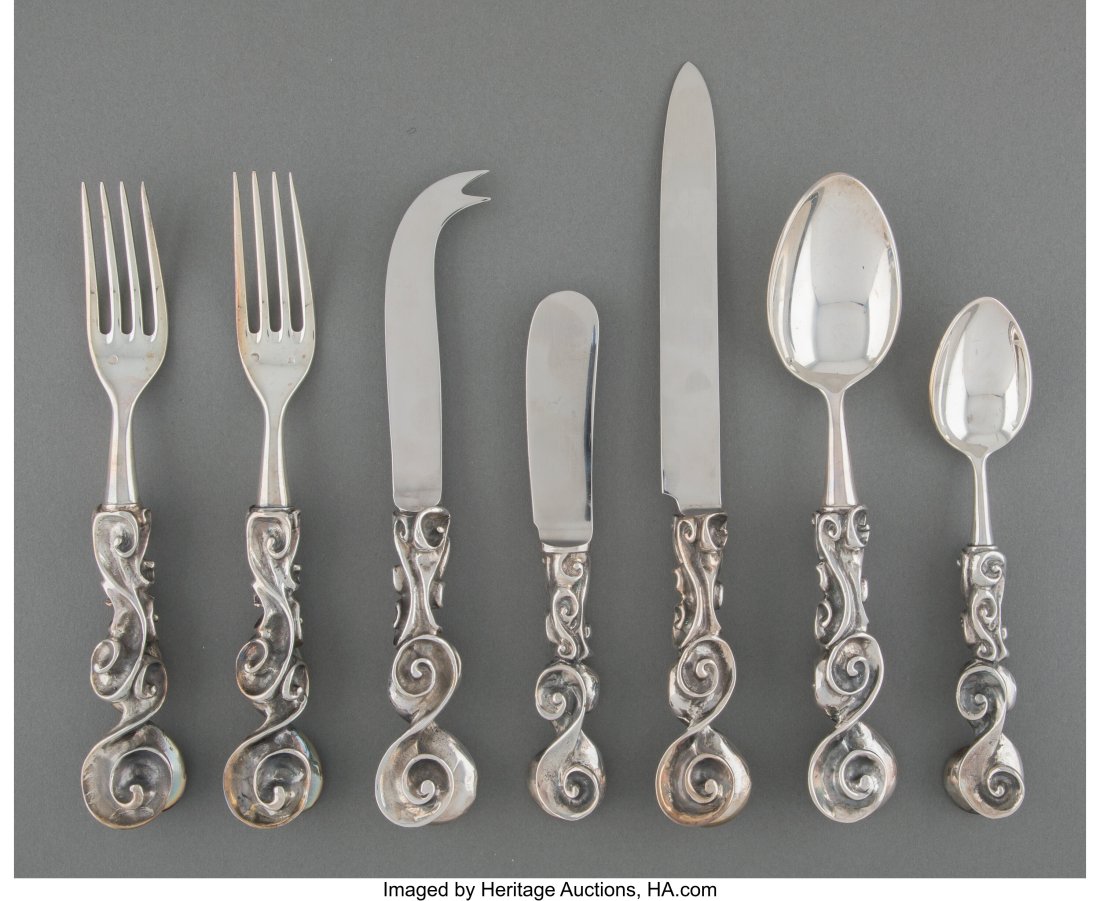 A Rare Thirty Seven-Piece Jean Boggio Circe Patt (1 of 3)