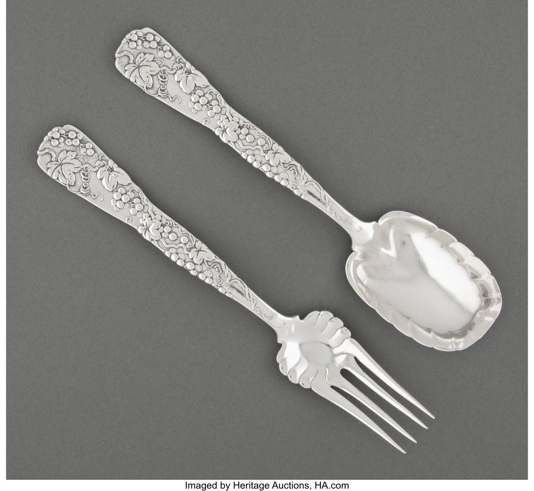 Two Tiffany & Co. Vine Pattern Silver Flatware S (1 of 3)