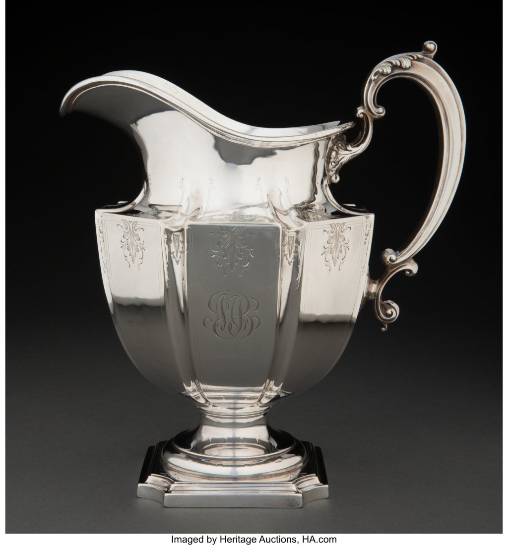A William B. Durgin Co. Silver Pitcher, Concord, (1 of 5)