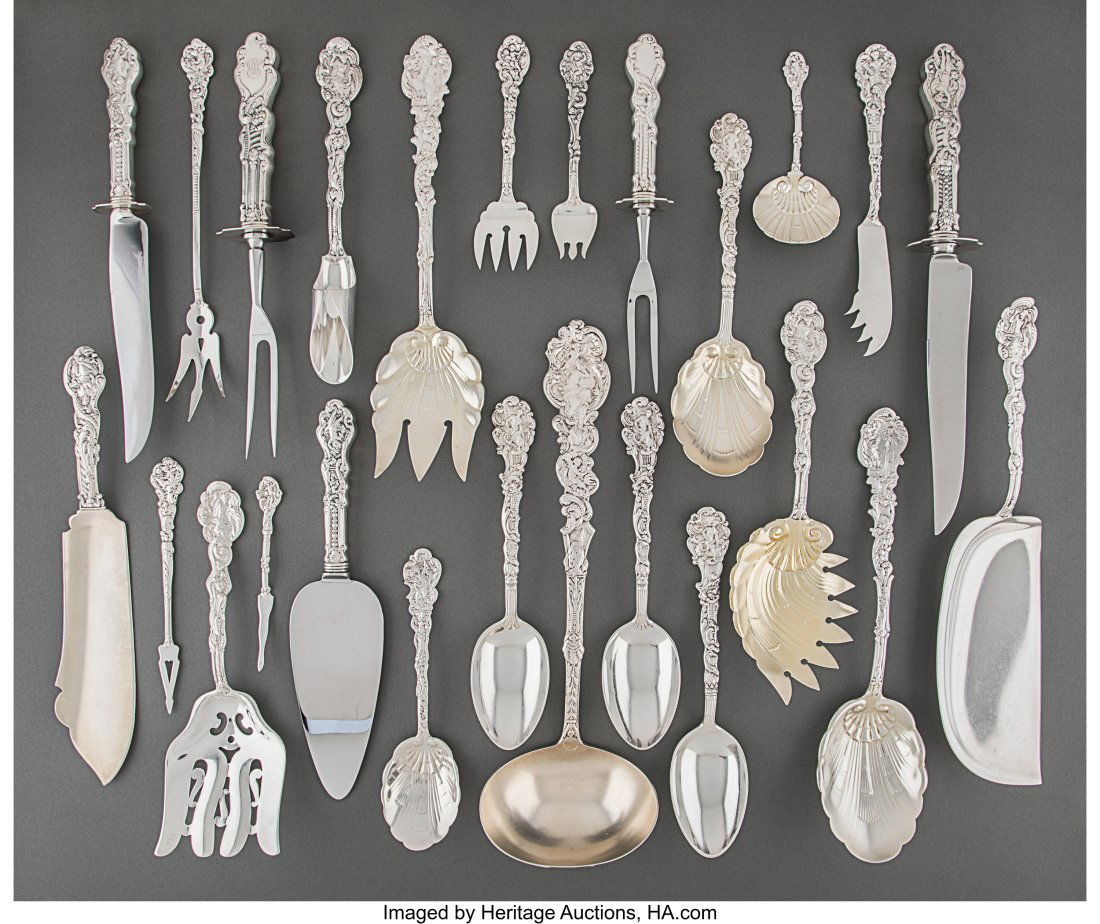 A Group of Twenty Five Gorham Mfg. Co. Versaille (1 of 3)