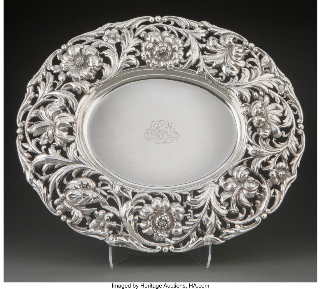A Tiffany & Co. Silver Platter, New York, 1902-1 (1 of 4)