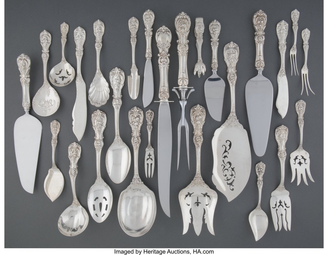 A Group of Thirty-Eight Reed & Barton Francis I (1 of 4)