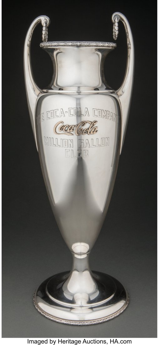 A Reed & Barton Silver Two-Handled Trophy Vase, (1 of 5)