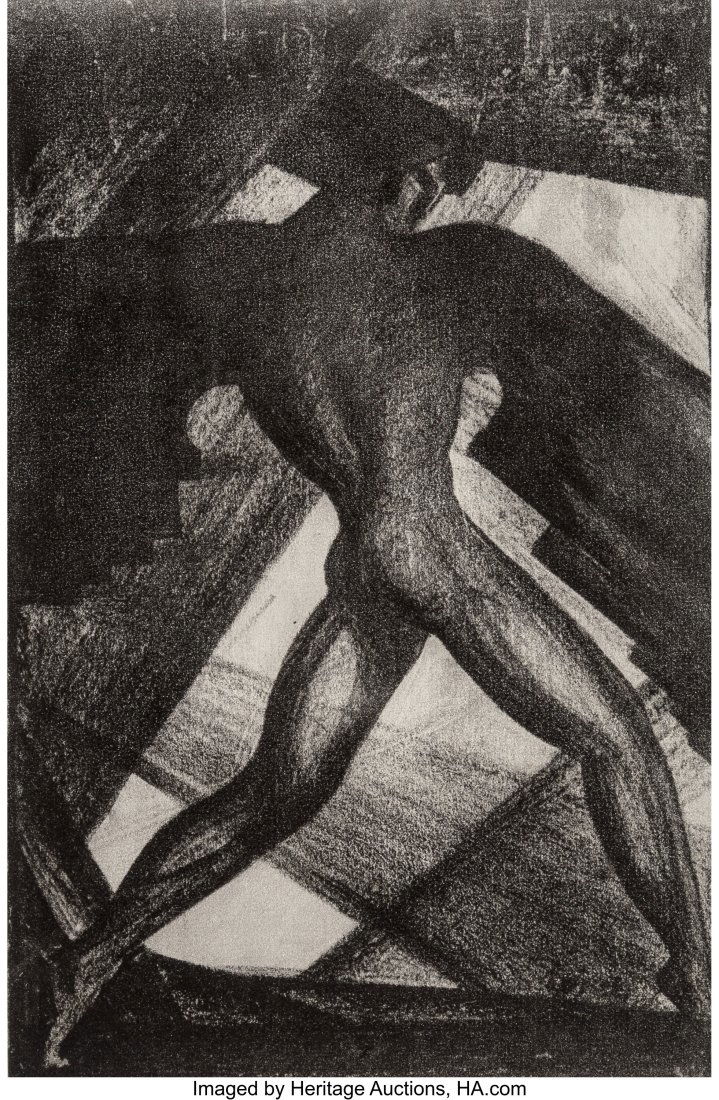 Boris Lovet-Lorski (American, 1894-1973) Lithogr: Boris Lovet-Lorski (American, 1894-1973) Lithographs, Volume II (9 works), 1929 Lithographs on paper, each 15-1/2 x 11-5/8 inches (39.4