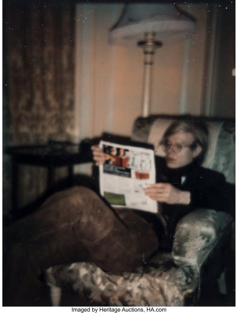 Andy Warhol Polaroid by Fred Hughes (1943-2001) (1 of 3)