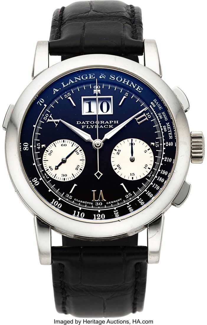 A. Lange & Sohne Fine Platinum Datograph Flyback (1 of 6)