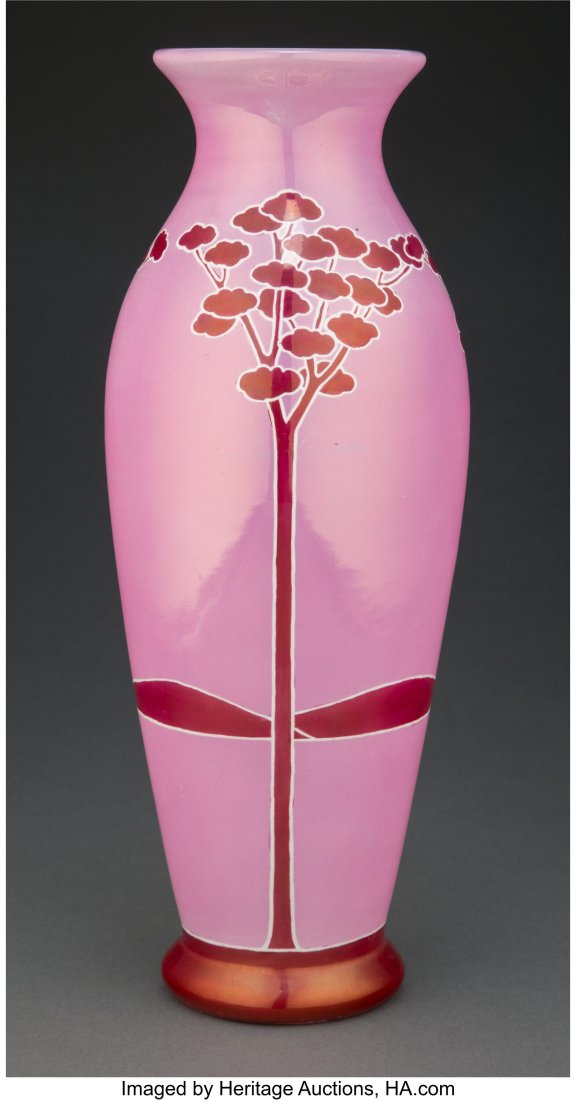 Weller Pottery Marengo Vase, circa 1920 13 inche: Weller Pottery Marengo Vase, circa 1920 13 inches (33.0 cm) Property from the Collection of a Florida Antique Dealer HID03101062020 © 2022 Heritage Auctions | All Righ