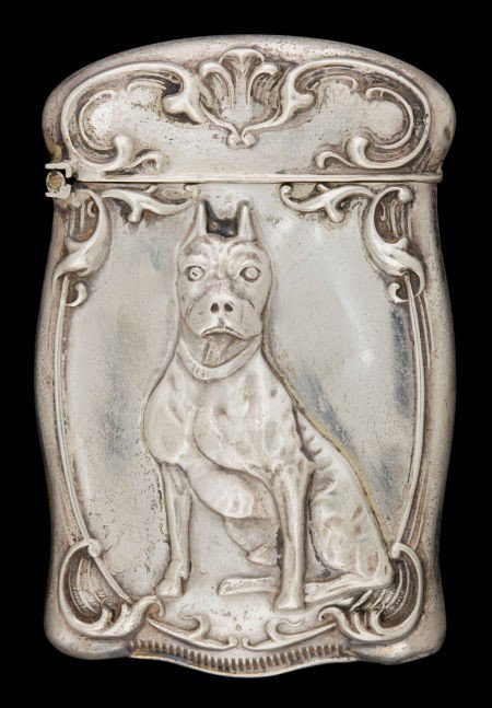 A GILBERT SILVER AND SILVER GILT MATCH SAFE F.S.: A GILBERT SILVER AND SILVER GILT MATCH SAFE F.S. Gilbert, North Attleboro, Massachusetts, c