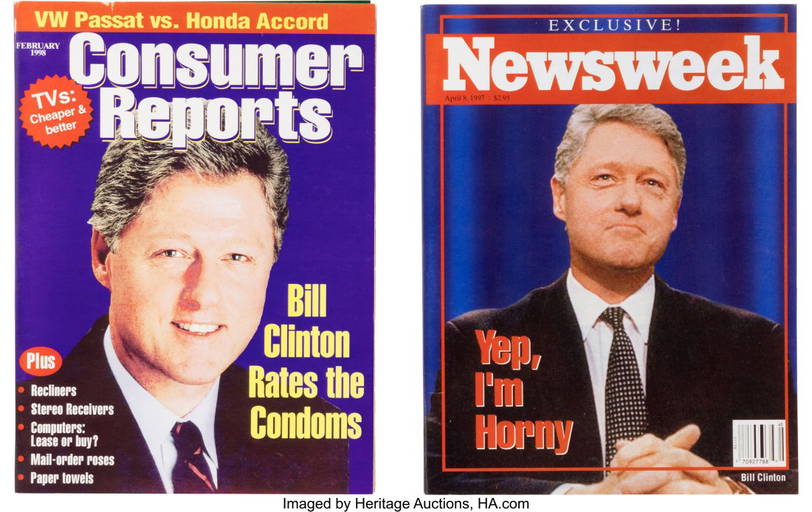 89241 Pair Of Prop Desk Gag Magazines From The Tonight