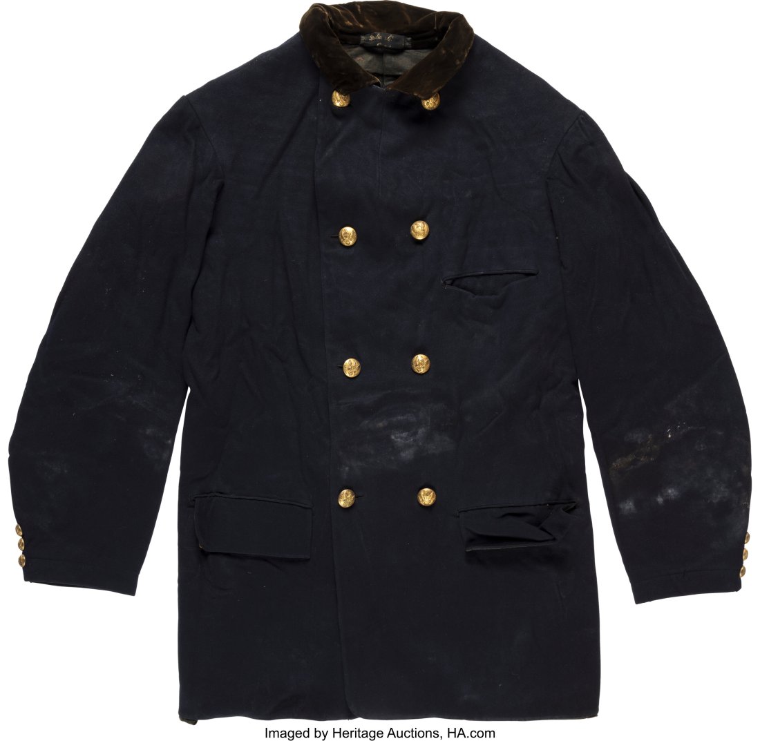 Unusual Custom Tailored Infantry Officers' Frock: Unusual Custom Tailored Infantry Officers' Frock Coat Identified to Lt. Colonel William A. Henry, Staff and Field, 35th New Jersey Infantry. An interesting coat with a