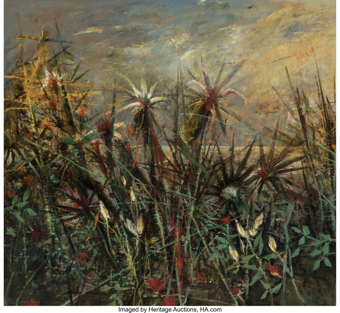 John Alexander (b. 1945) The Devil's Baby Oil on: John Alexander (b. 1945) The Devil's Baby Oil on canvas 77 x 84 inches (195.6 x 213.4 cm) Signed lower right: John Alexander Signed, titled,