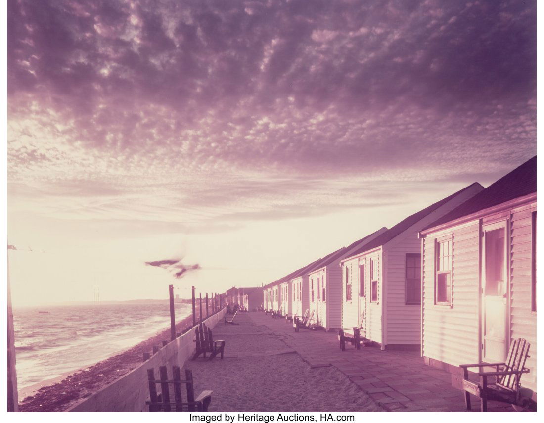 Joel Meyerowitz (b. 1938) The Cottages, Passing: Joel Meyerowitz (b. 1938) The Cottages, Passing Storm, Provincetown, 1982 Dye coupler print on Kodak Ektacolor paper, printed 1983 18-1/8 x 23 inches &lpar