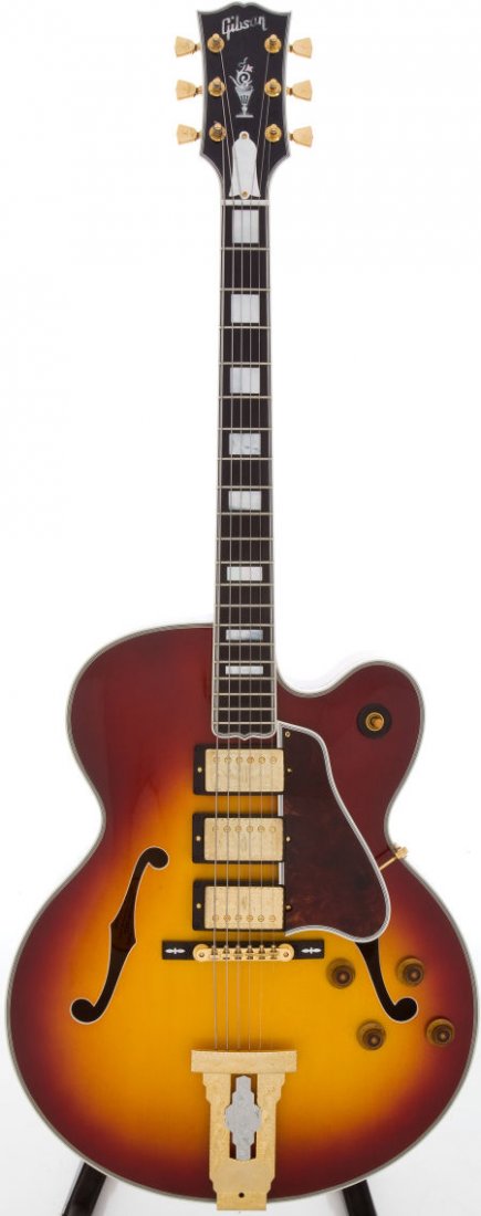 2003 Gibson L-5CES Sunburst Archtop Electric Gui: 2003 Gibson L-5CES Sunburst Archtop Electric Guitar, Serial # 20583004. Bright, clean fin