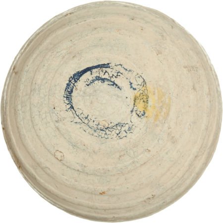 Circa 1920 Faroid Golf Ball.: Circa 1920 Faroid Golf Ball. The ball has raised concentric ridges. Stamped on each pole