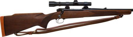 30/06 Pre-64 Winchester Model 70 Bolt Action Rif: 30/06 Pre-64 Winchester Model 70 Bolt Action Rifle with Scope. Serial no. 295163. .30-06 c