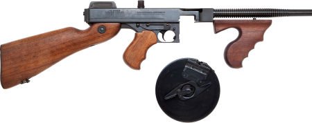 Boxed Auto-Ordnance Corporation Model 1927 A1 Se: Boxed Auto-Ordnance Corporation Model 1927 A1 Semi-Automatic Carbine. Serial No. 24975, .