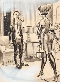Bill Ward Humorama Cartoon Illustration Original - May 11, 2012 | Heritage Auctions in TX Bill Ward Humorama Cartoon Illustration Original - May 11, 2012 | Heritage Auctions in TX