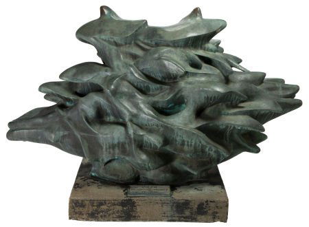 FRANÇOIS STAHLY (French/Italian, 1911-2006) Fête: FRANÇOIS STAHLY (French/Italian, 1911-2006)Fête, 1965Bronze41 x 76 x 31