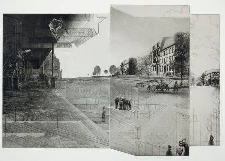 PETER WINSLOW MILTON (American, b. 1930) Passage: PETER WINSLOW MILTON (American, b. 1930) Passage IV, 1973 Etching and engravi