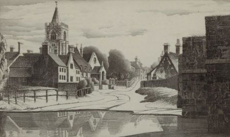 JOHN TAYLOR ARMS (American, 1887-1953) Afterglow: JOHN TAYLOR ARMS (American, 1887-1953)Afterglow, 1938Etching Image: 3-1