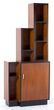 89191: AN AMERICAN MAHOGANY AND EBONIZED WOOD SKYSCRAPE