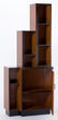 89191: AN AMERICAN MAHOGANY AND EBONIZED WOOD SKYSCRAPE - 2