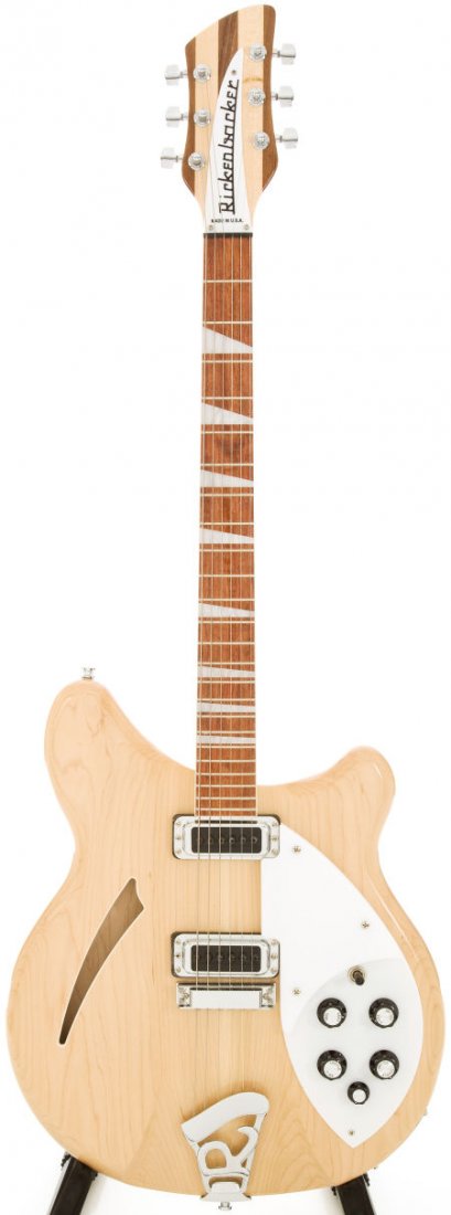2010 Rickenbacker 360 Mapleglo Semi-Hollow Body : 2010 Rickenbacker 360 Mapleglo Semi-Hollow Body Electric Guitar, Serial # 10 48396. Very